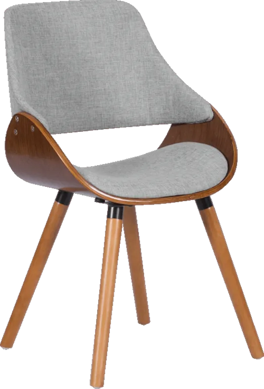 Kitchen chair with metal base